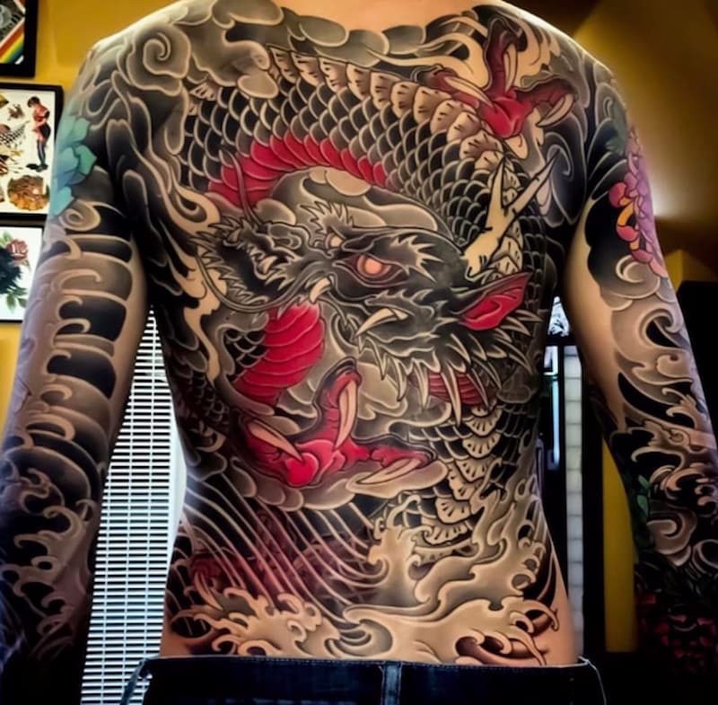 Ý nghĩa hình xăm Nhật cổ Rồng