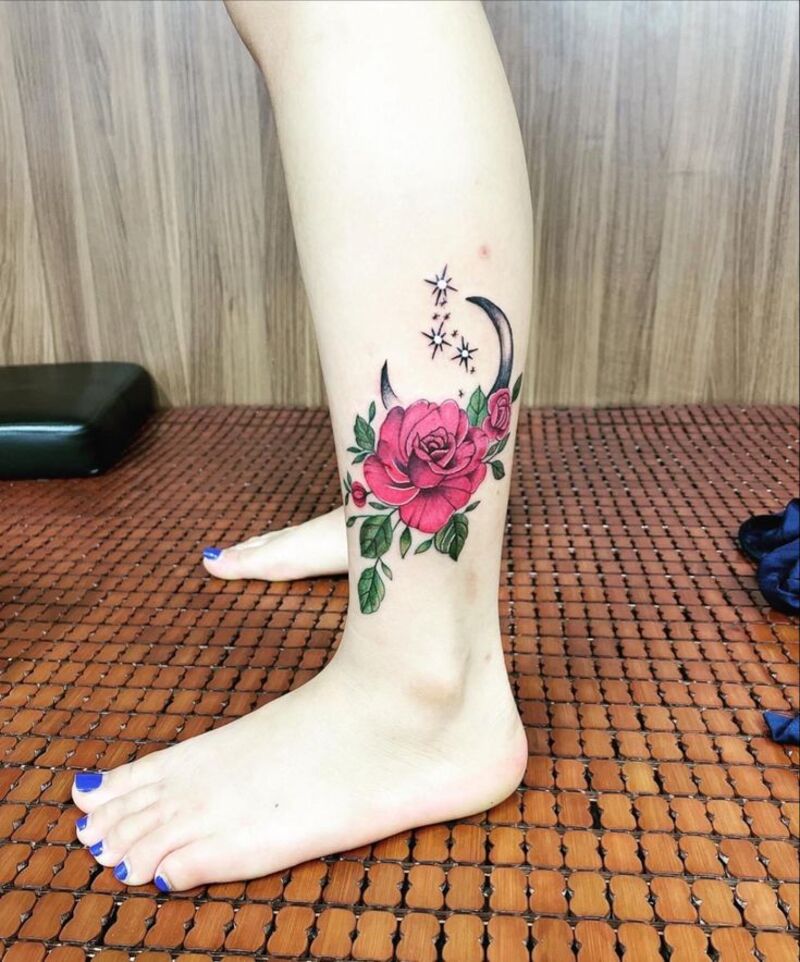 Mẫu hình xăm đẹp về hoa