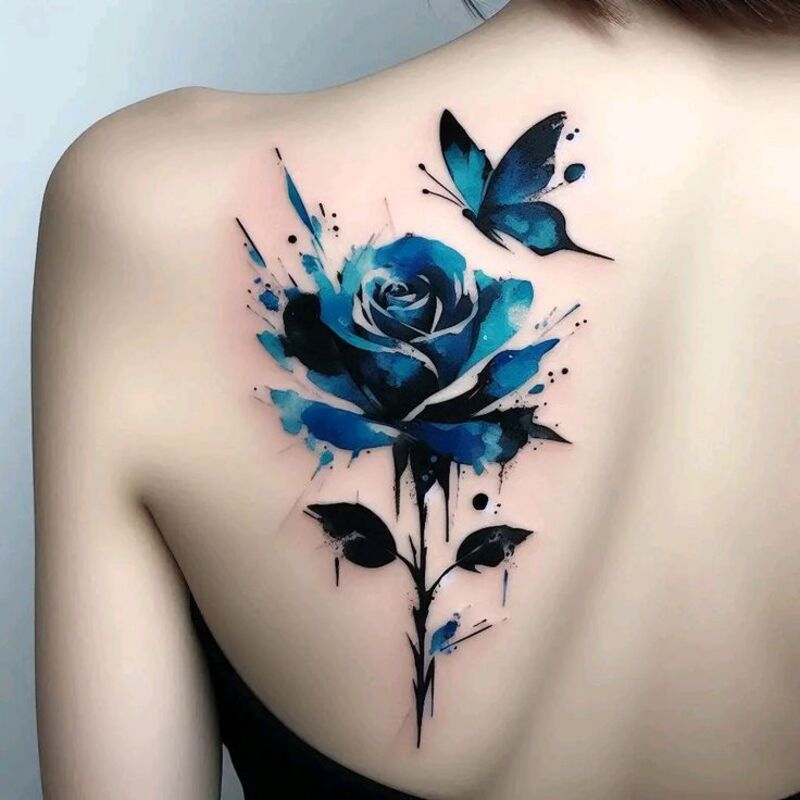 Mẫu hình xăm đẹp về hoa